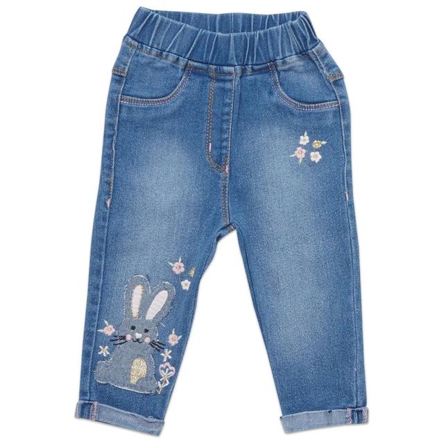 Little Kangaroos - Baby Girl's Jeans - Light Blue