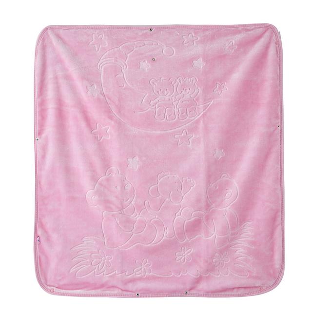 Smart Baby - Baby Girl Swaddling Blanket - Pink