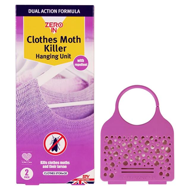 STV - Clothes Moth Killer Hanging Unit - 2pcs