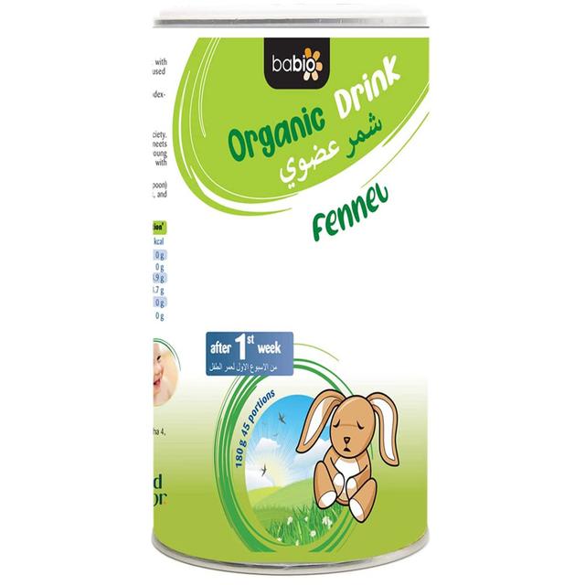 Food Factor - Babio Fennel Organic Baby Tea - Instant Drink - 180G