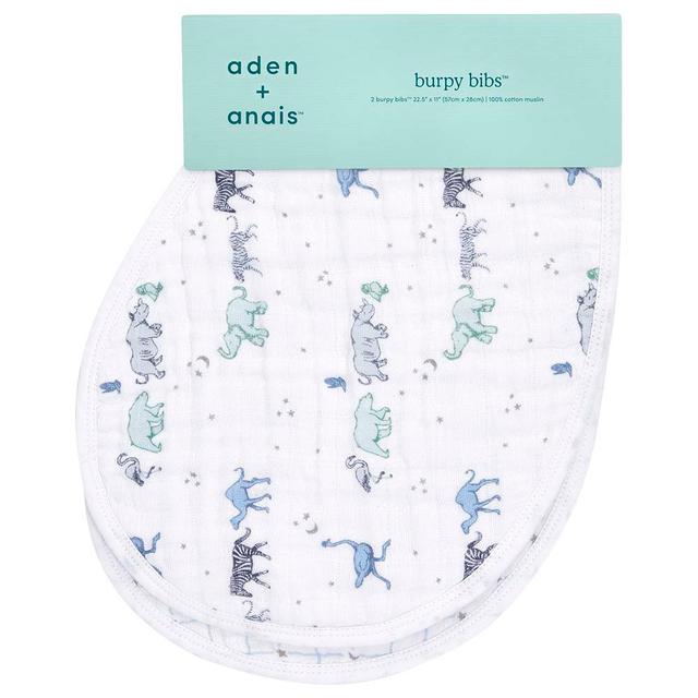 Aden + Anais - Cotton Muslin Burpy Bib - Pack of 2 - Rising Star