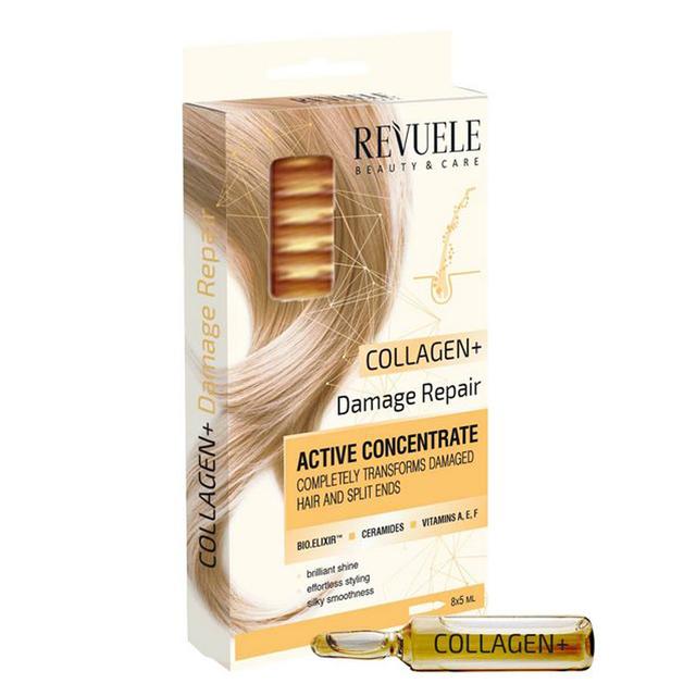 Revuele - Ampoules Active Hair Concentrate Collagen + Damage Repair 8 x 5 ml