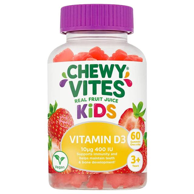 Chewy Vites - Kids Vitamin D3 - 60 Gummies