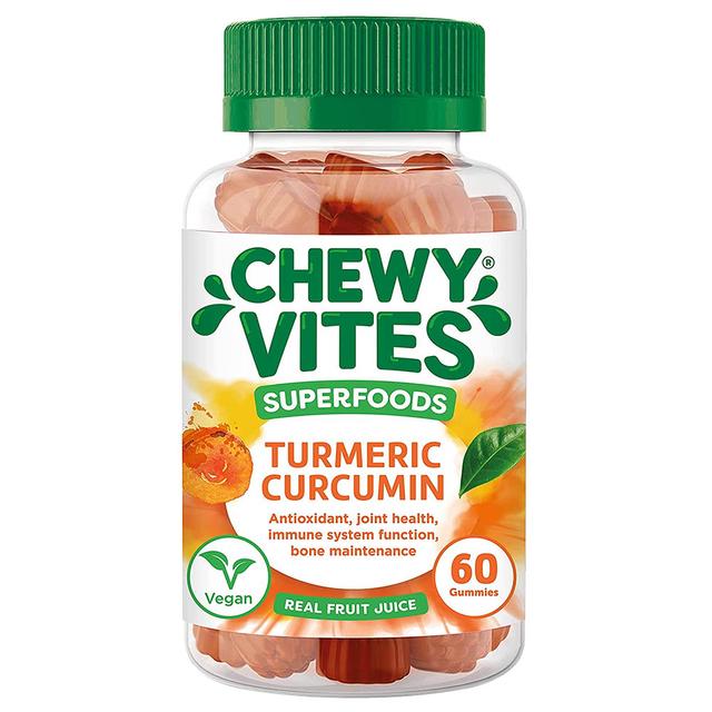 Chewy Vites - Superfoods Turmeric Curcumin - 60 Gummies