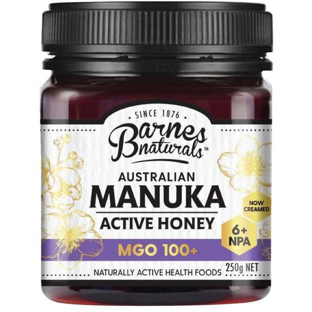 Barnes Manuka - Active Honey MGO-100+ 250 gm