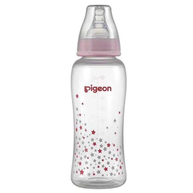 Pigeon - Flexible Streamline Plastic Bottle 250ml - Pink