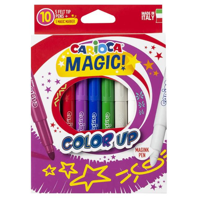 Carioca - Magic Color Up Felt Tip Pens - 10pcs