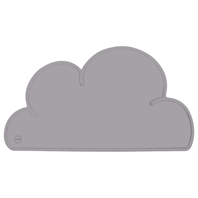 A'ish Home - Kids Cloud Shaped Silicon Placemats - Grey