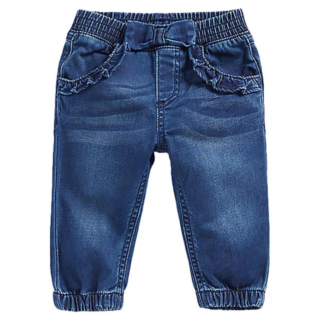 Mothercare - Dark-Wash Joggers - Denim