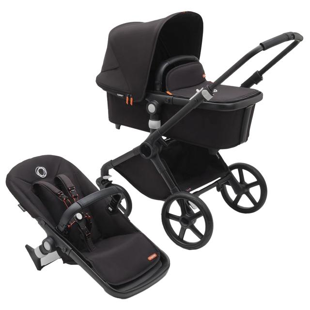 Bugaboo - Fox Cub Complete Stroller - Black/Midnight Black