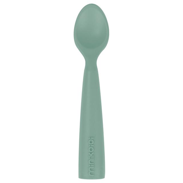 Minikoioi - Spoon - Silicone Scooper - River Green