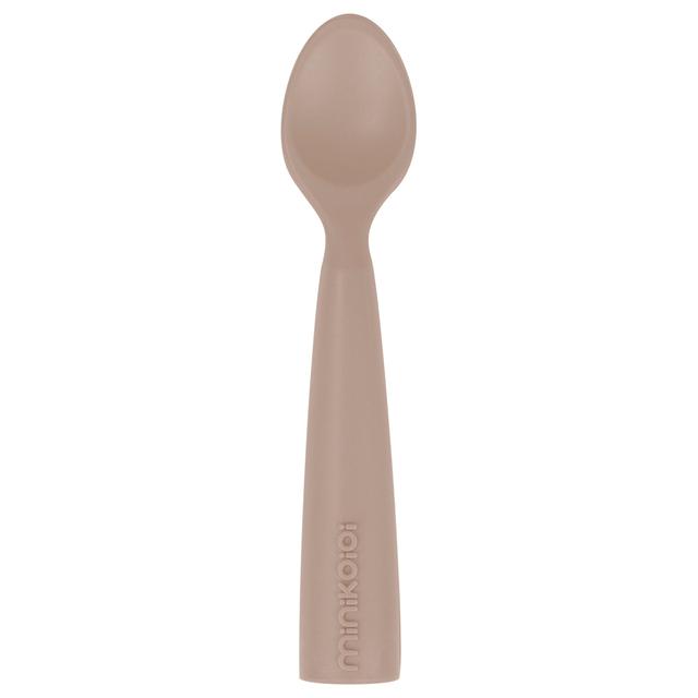 Minikoioi - Spoon - Silicone Scooper - Bubble Beige