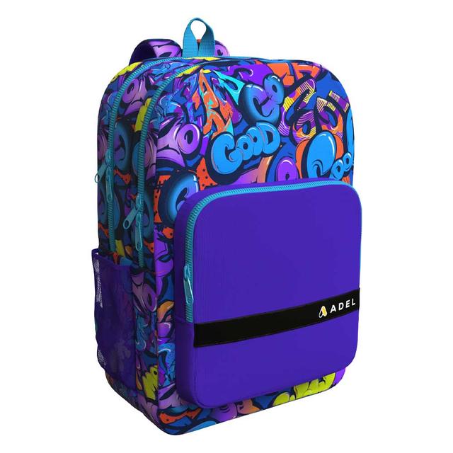 Adel - School Bag - Game - Blue - 17.7-Inch