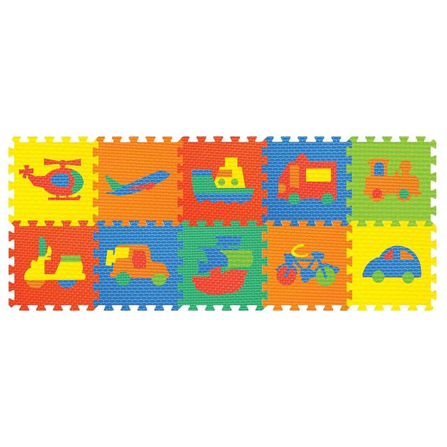 Power Joy - Puzzle Mat Vehicle 32 x 32cm 10pcs