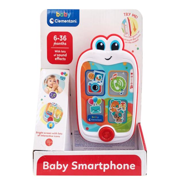 Clementoni - Baby Smartphone Battery Operated