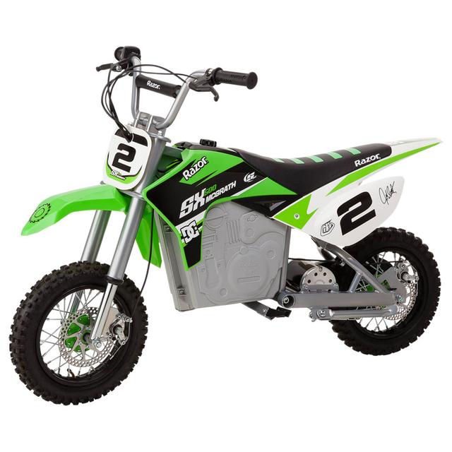 Razor - Motorbike Dirt Rocket SX500 McGrath Scooter - Green 