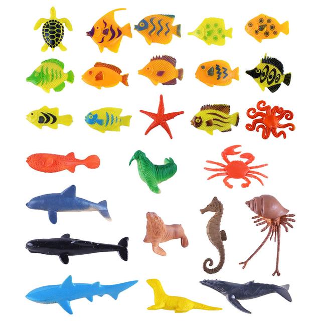 Power Joy - Figurine - Sea World - 2-Inch - 10pcs - Style may vary