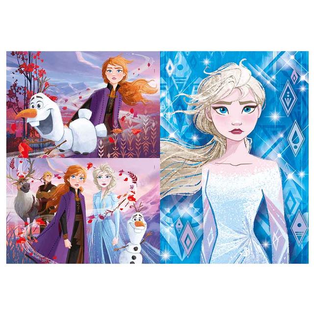 Clementoni - Disney Frozen2 Supercolor Puzzle - 3x48pcs