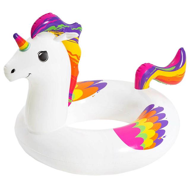 Bestway - Swim Ring Fantasy Unicorn - Inflatable Pool Float - White