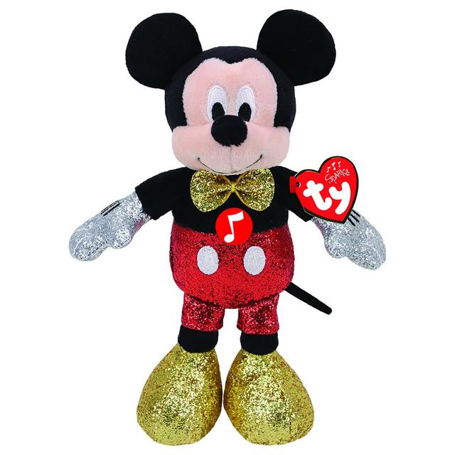 TY - Disney Mickey w/ Sound - Regular - Sparkle Red