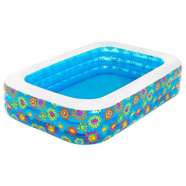 Bestway - Happy Flora Kids Pool 229x152x56cm