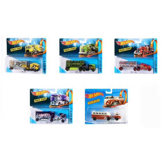 Hot Wheels City Basic Cars Track Trucks - Assorted