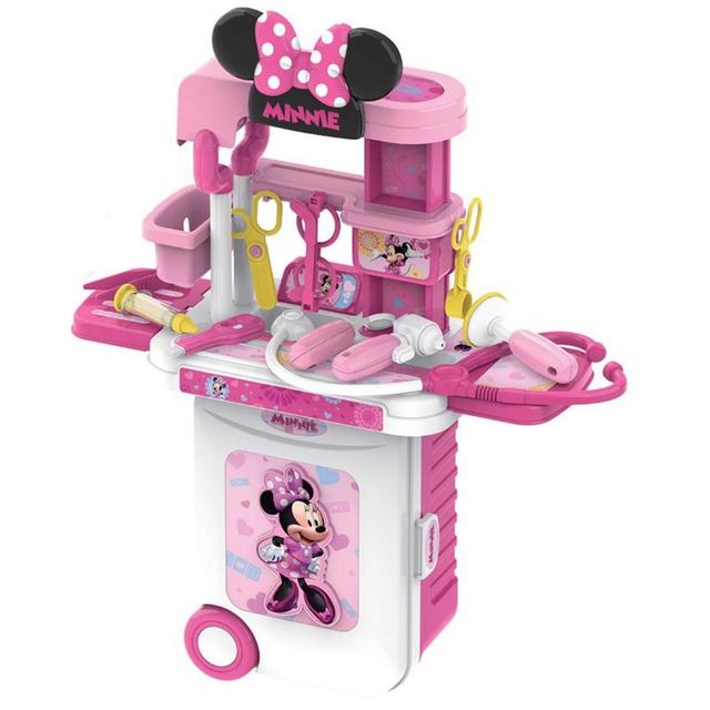 Minnie Mouse - 3-in-1 Doctor Set Trolley Case