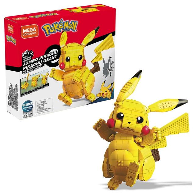 Mega Bloks - Jumbo Pikachu Construction 600pcs Set