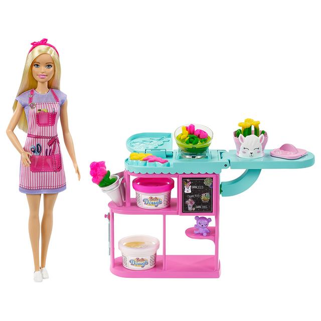 Barbie - Flower Shop Owner Playset