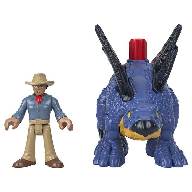 Fisher Price - Imaginext Jurassic World Stegosaurus & Dr Grant