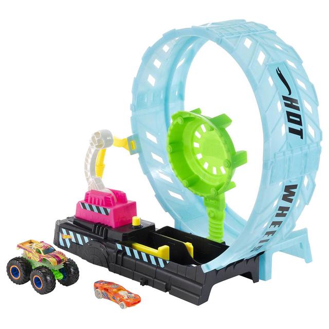 Hot Wheels - Glow In The Dark Epic Loop Challenge Play Set