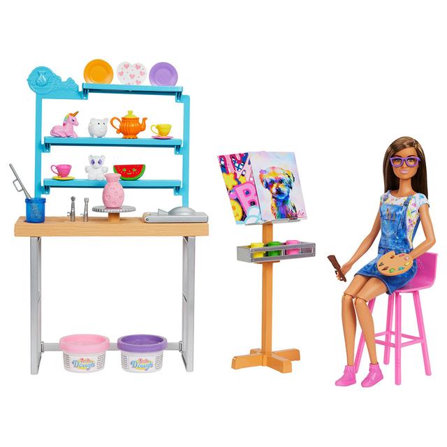 Barbie - Relax & Create Art Studio Playset