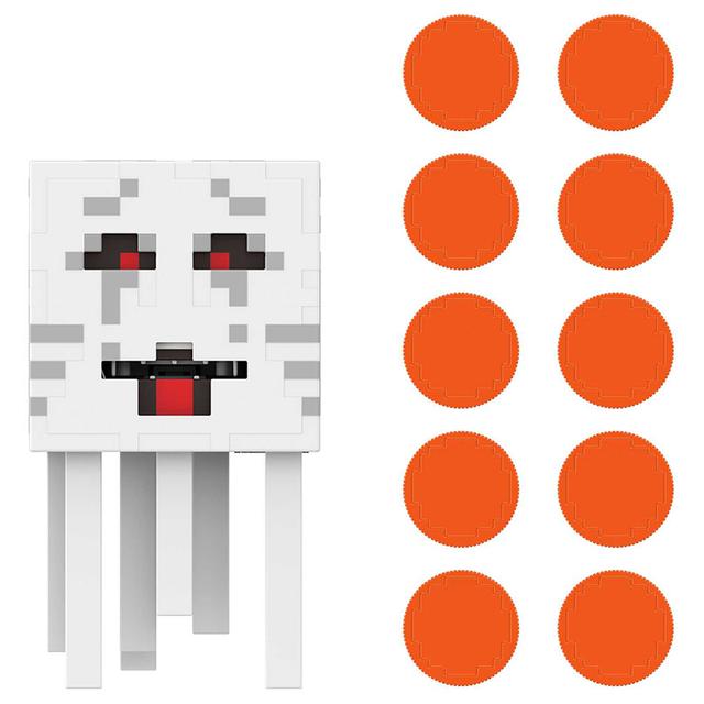 Minecraft - Fireball Ghast Figure w/ 10 Discs