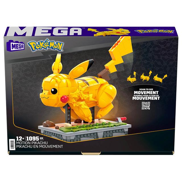 Pokemon - Mega Pokemon Motion Pikachu Building Set - 1095pcs