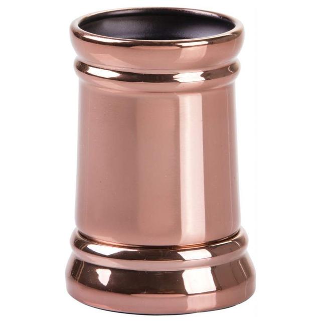 iDesign - Cup For Bathroom Vanity Countertops - Rose Gold