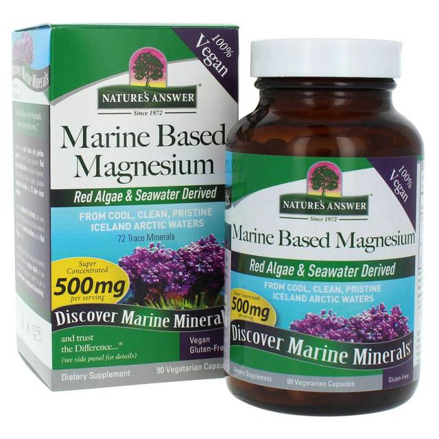 Nature's Answer - Plant Based Magnesium 500mg Capsules 90's