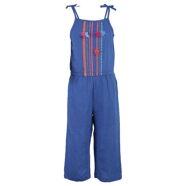 A Little Fable - Boho Jump Suit - Blue