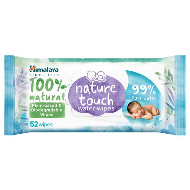 Himalaya Herbals Arabia - Nature Touch Water Baby Wipes - 52pcs