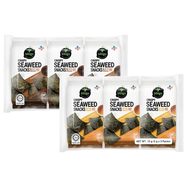 Cj Bibigo - Seaweed - 5G - Pack Of 6