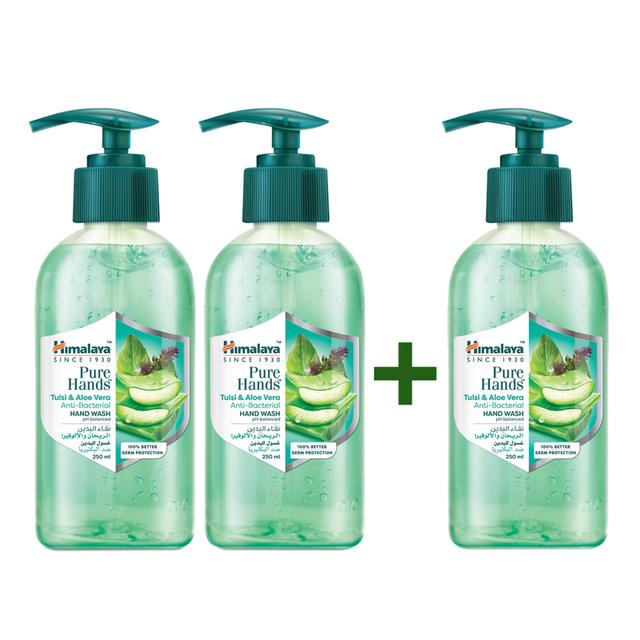 Himalaya - Purehands Wash -Tulsi -Aleovera 250ml 2+1