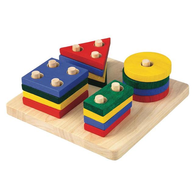 Plan Toys - Geometric Sorting Board