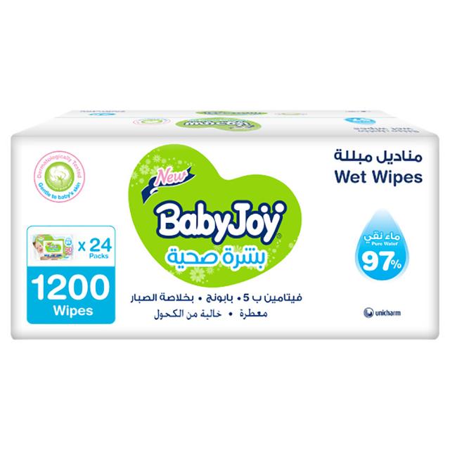 Babyjoy - Healthy Skin Wet Wipes Mega Pack 1200Pcs