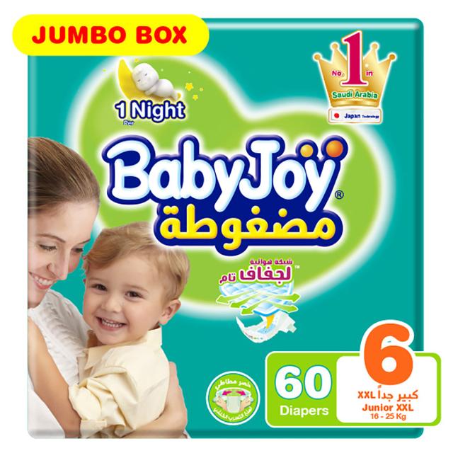 BabyJoy - Jumbo Box Junior xxL, 16+kg - 60 count