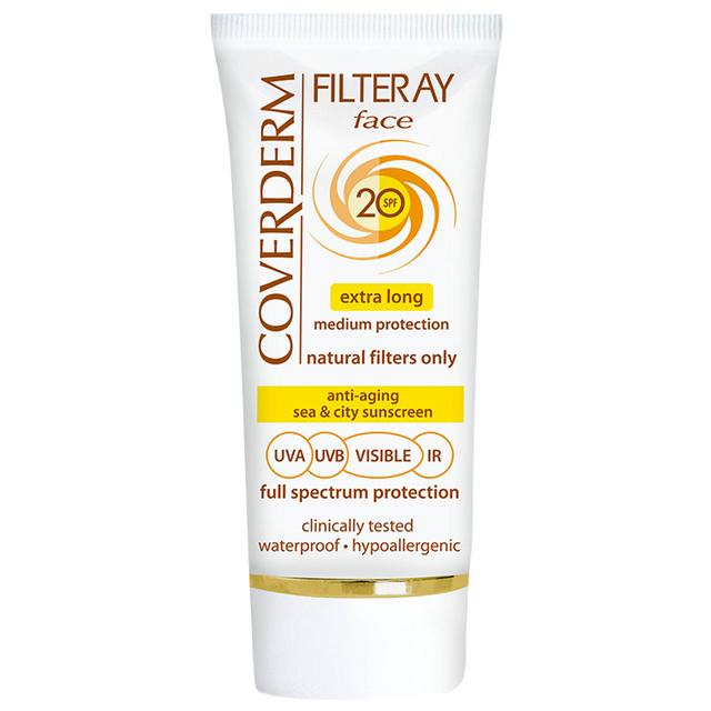 Coverderm - Filteray Face Spf 20 (Light Beige)