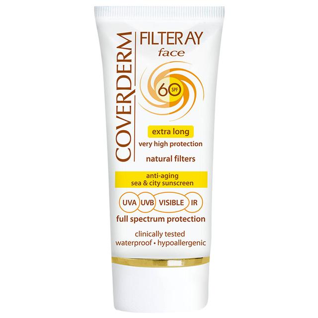 Coverderm - Filteray Face Spf 60 (Soft Brown)