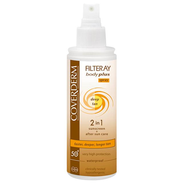 Coverderm - Filteray Body+ Deep Tan Spray Spf 50+