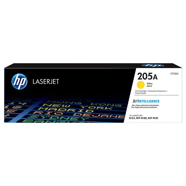 HP - 205A Original LaserJet Toner Cartridge CF532A - Yellow