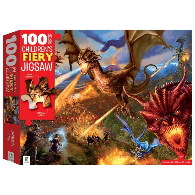 Fiery Jigsaw: Dragon 100pcs 