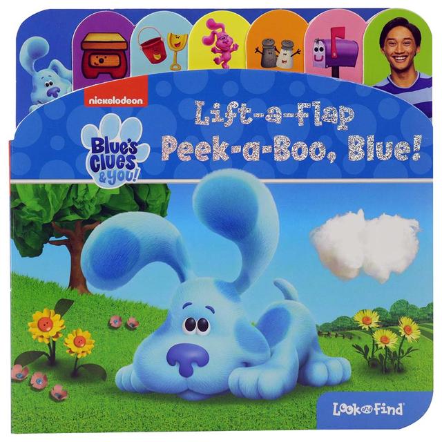 Lift-A-Flap Peek-A-Boo, Blue!