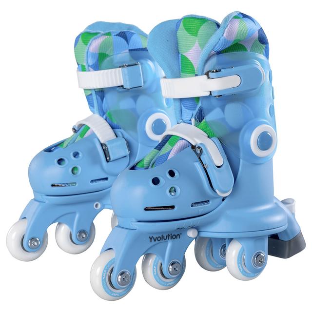 Yvolution - Twista Learner Training Skates For Beginner - Size 12 - Blue